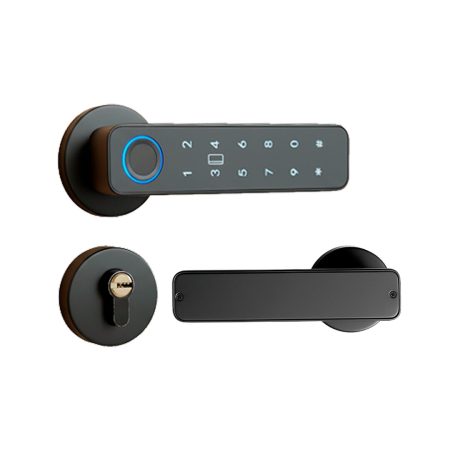 Fechadura Home Starter com tecnologia digital, fácil instalação e controle de acesso moderno. Ideal para portas residenciais.